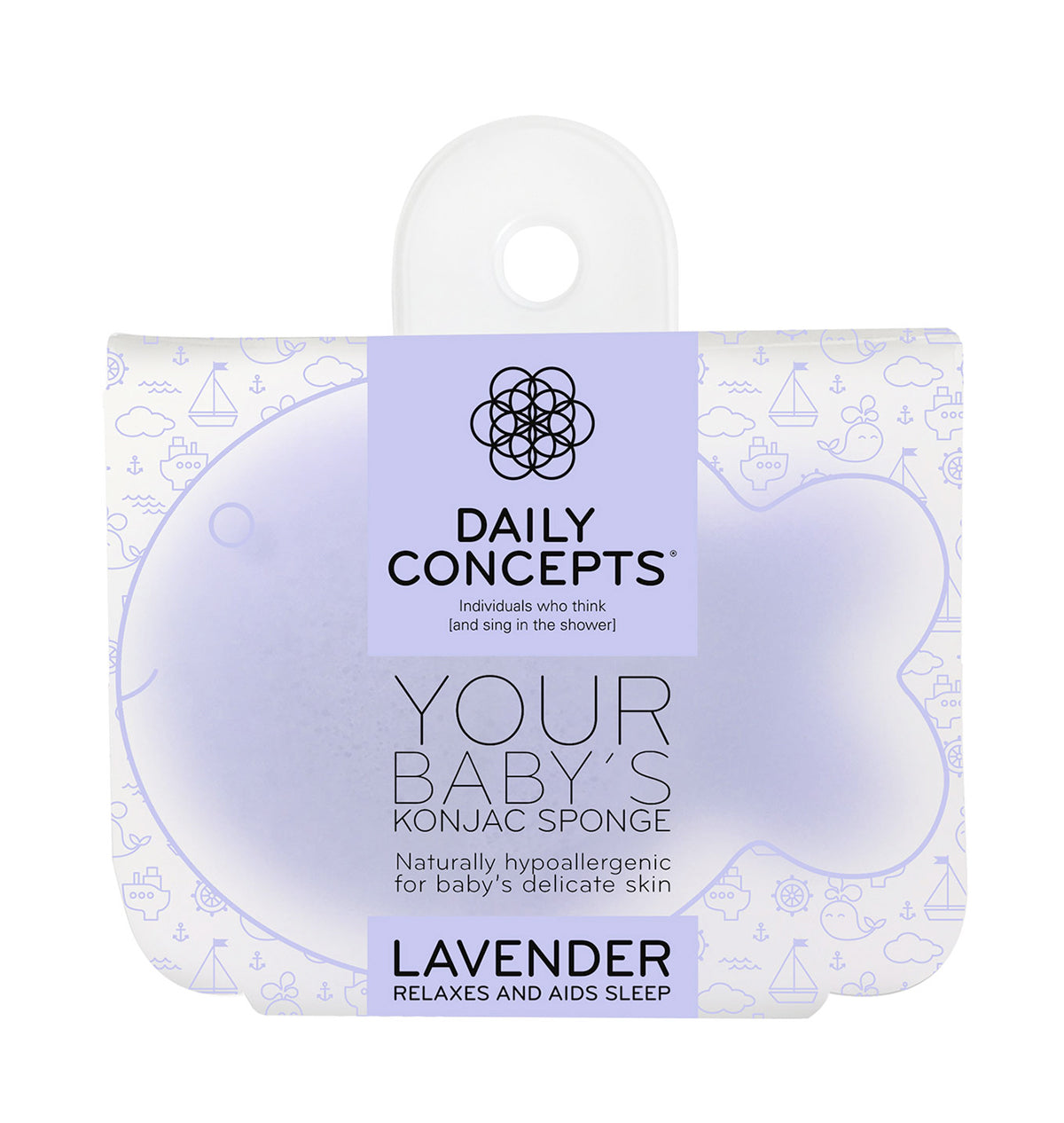 Your Baby's Konjac Sponge (Lavender, Chamomile or Pure)