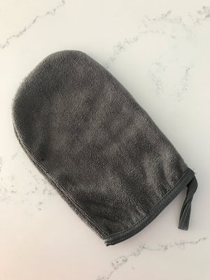 Facial Spa Mitts (per pair)- Grey and White